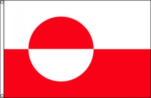 Flagge Grönland 90 x 150 cm