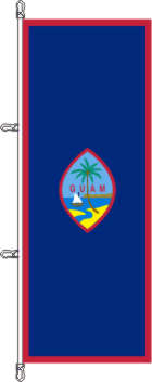 Flagge Guam 400 x 150 cm