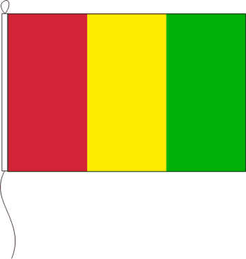 Tischflagge Guinea 10 x 15 cm