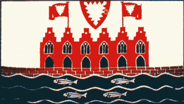 Flagge Heiligenhafen 90 x 150 cm