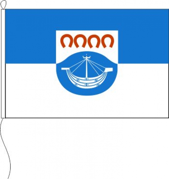 Flagge Gemeinde Hohwacht 120 x 200 cm Marinflag