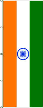 Flagge Indien 500 x 150 cm