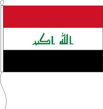 Flagge Irak 20 x 30 cm