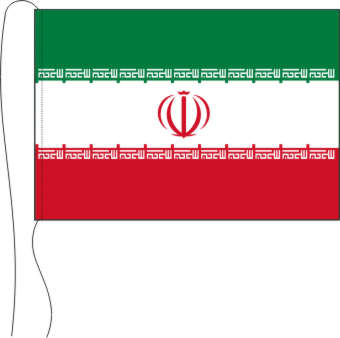 Tischflagge Iran 15 x 25 cm