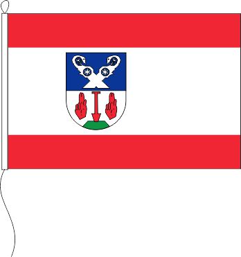 Flagge Gemeinde Jork 150 x 250 cm Marinflag