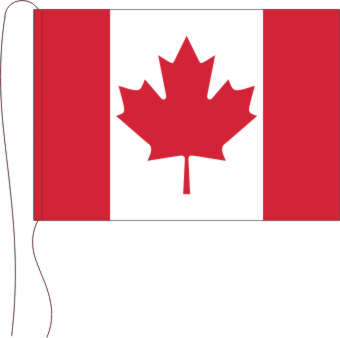 Tischflagge Kanada 15 x 25 cm