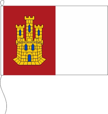Flagge Kastilien - La Mancha 150 x 250 cm
