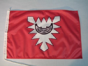 Flagge Stadt Kiel 20 x 30 cm