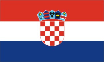 Flagge Kroatien 150 x 250 cm