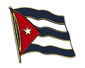 Anstecknadel Kuba (VE 5 Stück) 2,0 cm