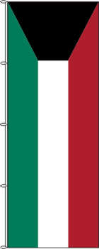 Flagge Kuwait 200 x 80 cm