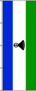 Flagge Lesotho 500 x 150 cm