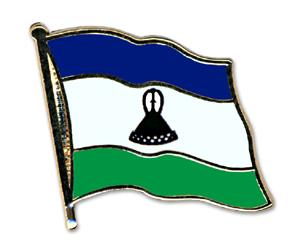 Anstecknadel Lesotho (VE 5 Stück) 2,0 cm