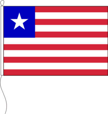 Tischflagge Liberia 10 x 15 cm
