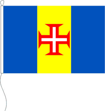 Flagge Madeira 20 x 30 cm
