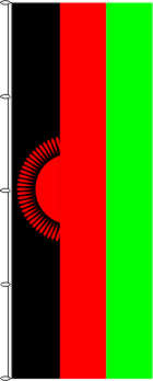 Flagge Malawi 500 x 150 cm