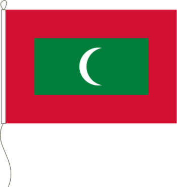 Flagge Malediven 20 x 30 cm