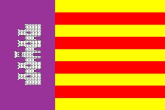 Flagge Mallorca 120 x 200 cm