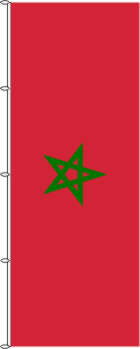Flagge Marokko 500 x 150 cm