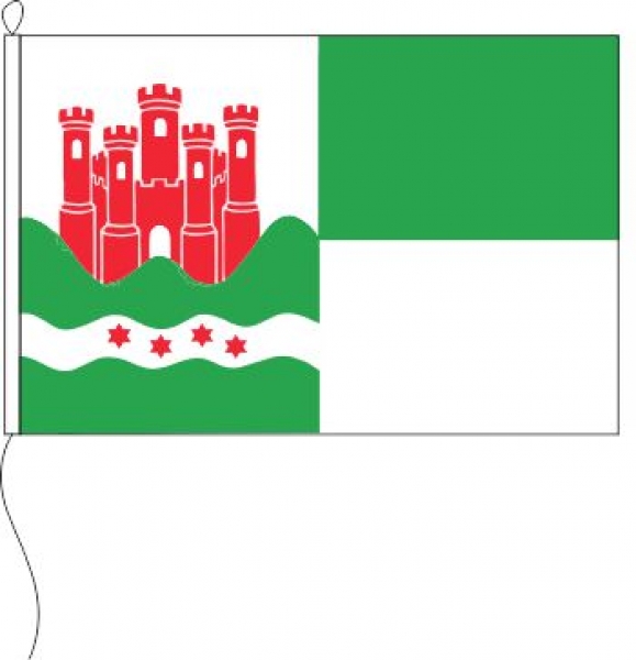 Flagge Stadt Meldorf 40 x 60 cm Marinflag