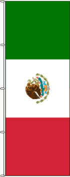 Flagge Mexiko 500 x 150 cm