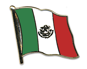 Anstecknadel Mexiko (VE 5 Stück) 2,0 cm