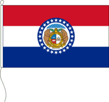Flagge Missouri (USA) 150 x 250 cm