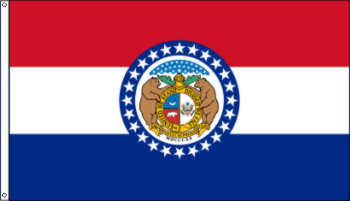 Flagge Missouri (USA) 90 x 150 cm