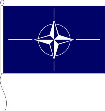Flagge NATO 20 x 30 cm
