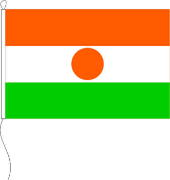Flagge Niger 20 x 30 cm