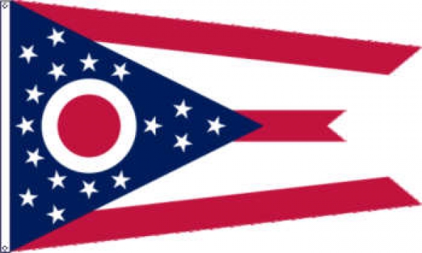 Flagge Ohio (USA) 90 x 150 cm