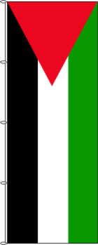 Flagge Palästina 500 x 150 cm