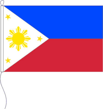 Tischflagge Philippinen 10 x 15 cm