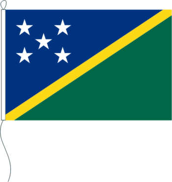 Flagge Salomonen 30 x 45 cm