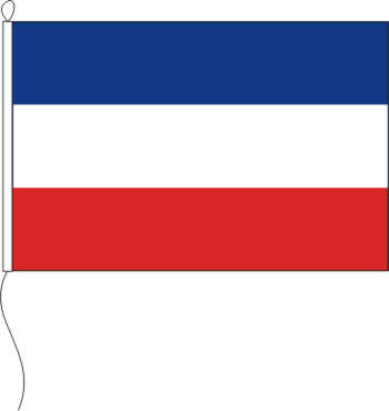 Flagge Schleswig-Holstein ohne Wappen  20 x 30 cm