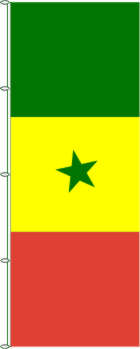 Flagge Senegal 400 x 150 cm