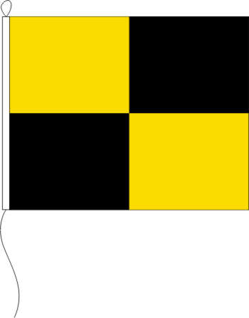 Signal Flagge L 30 x 36 cm