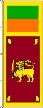 Flagge Sri Lanka 200 x 80 cm