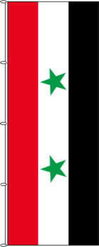 Flagge Syrien 500 x 150 cm