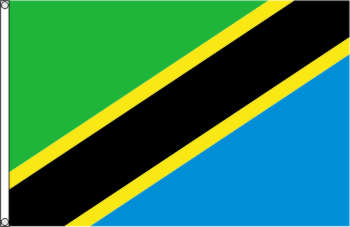 Flagge Tansania 90 x 150 cm