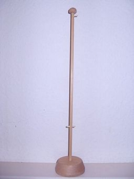Tischflaggenständer hell  1-fach 30 cm