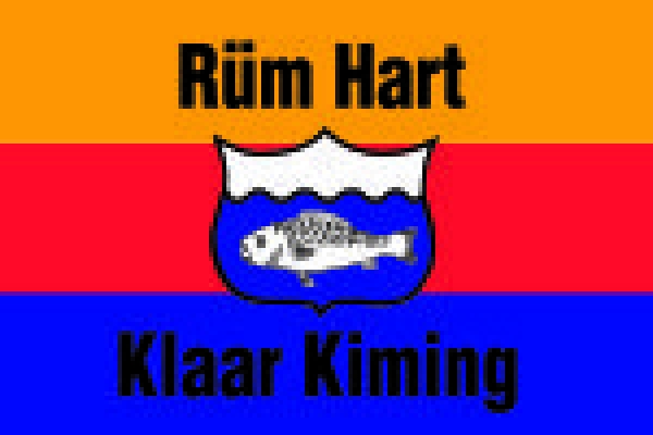 Flagge Sylt Rüm Hart Klaar Kiming 20 x 30 cm