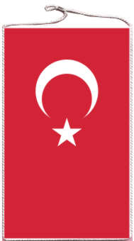 Tischbanner Türkei 15 x 25 cm
