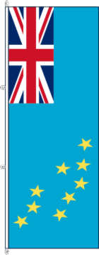 Flagge Tuvalu 200 x 80 cm