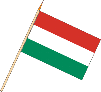 Tischflagge Ungarn (VE 10 Stück) 30 x 45 cm