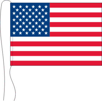 Tischflagge USA 15 x 25 cm