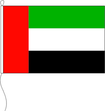 Tischflagge Vereinigte Arabische Emirate 10 x 15 cm