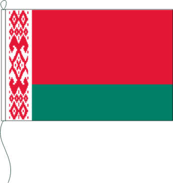 Tischflagge Weißrussland 10 x 15 cm