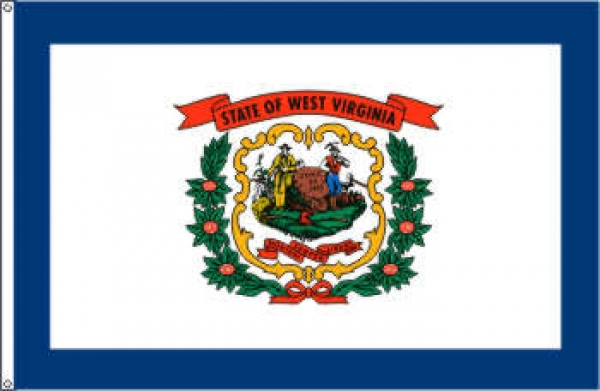Flagge West Virginia (USA) 90 x 150 cm