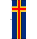 Flagge Aaland 500 x 150 cm